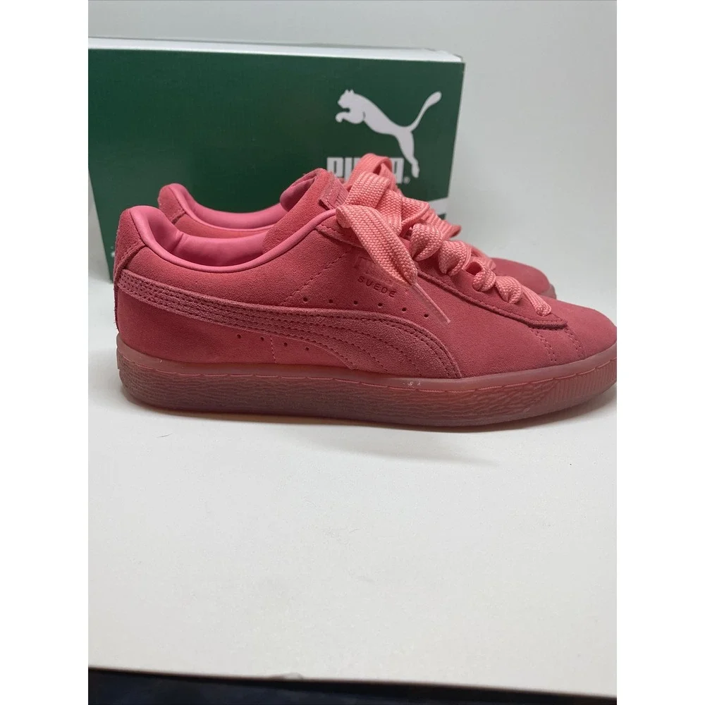 PUMA Junior Suede Classic Mono Iced Sneakers‎ US 5C JUNIOR